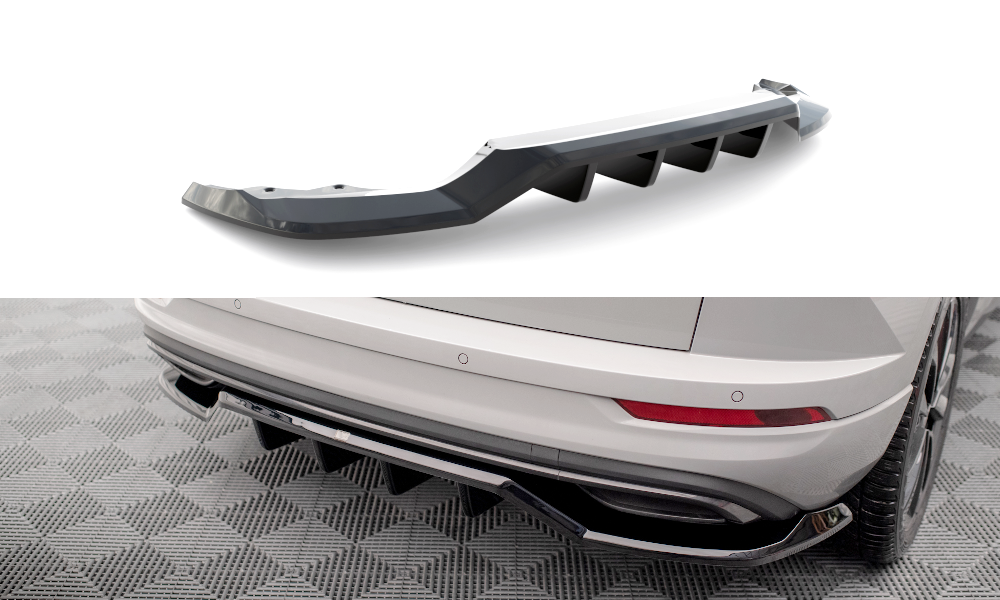 Splitter Tylny Skoda Karoq Sportline Mk1 Facelift Maxton