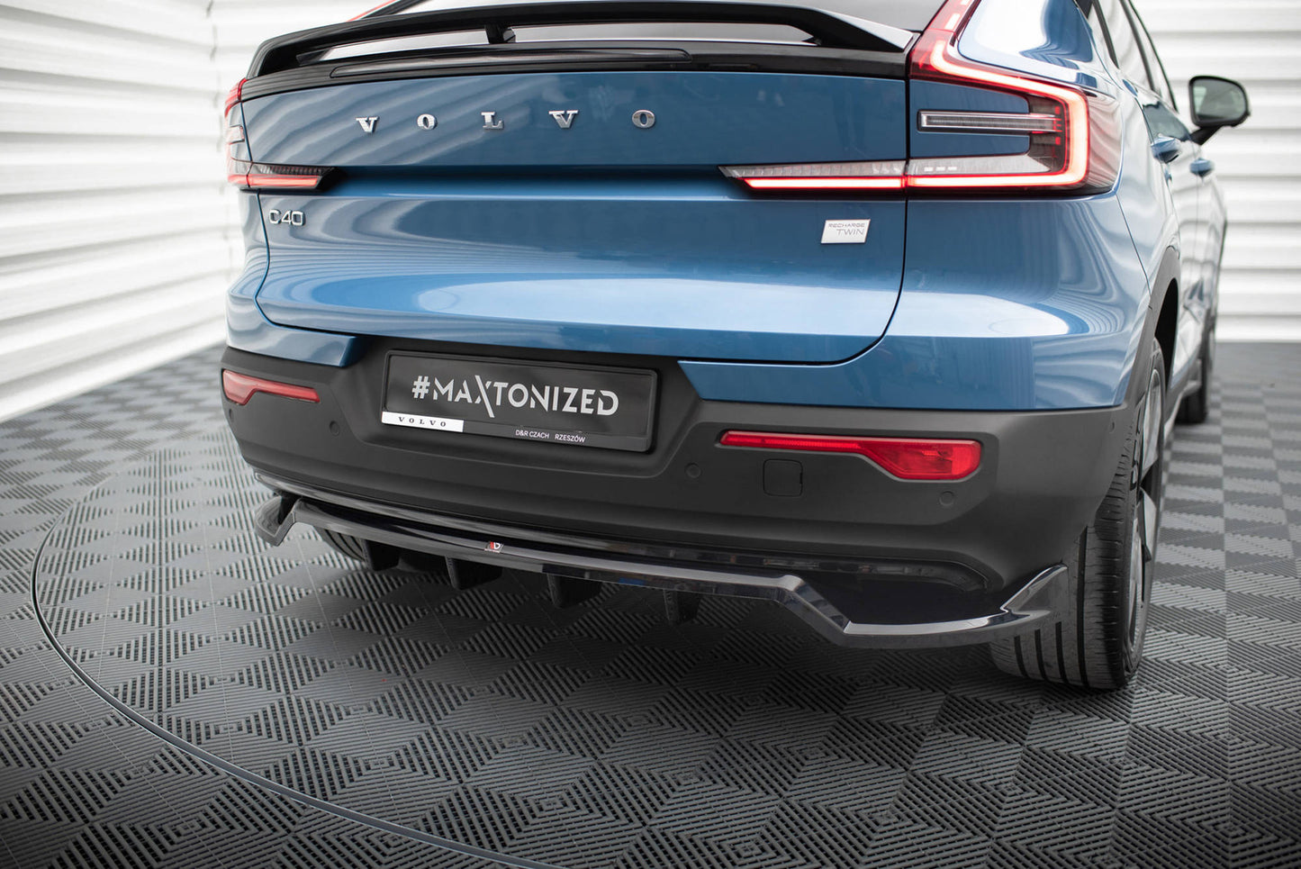 Splitter Tylny Volvo C40 Mk1 (Z Dyfuzorem) Maxton