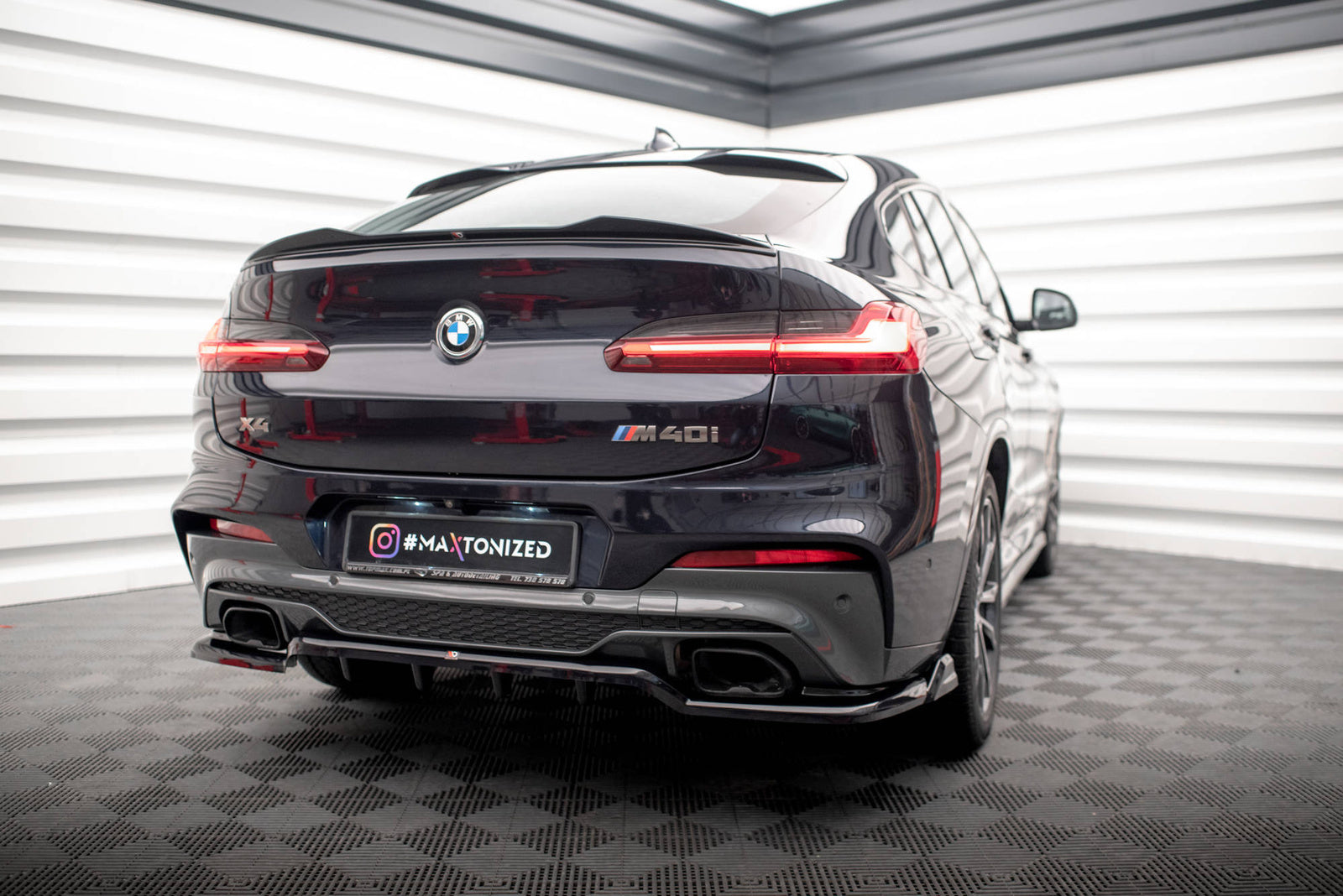 Splitter Tylny BMW X4 M40i G02 V.2 Maxton Design