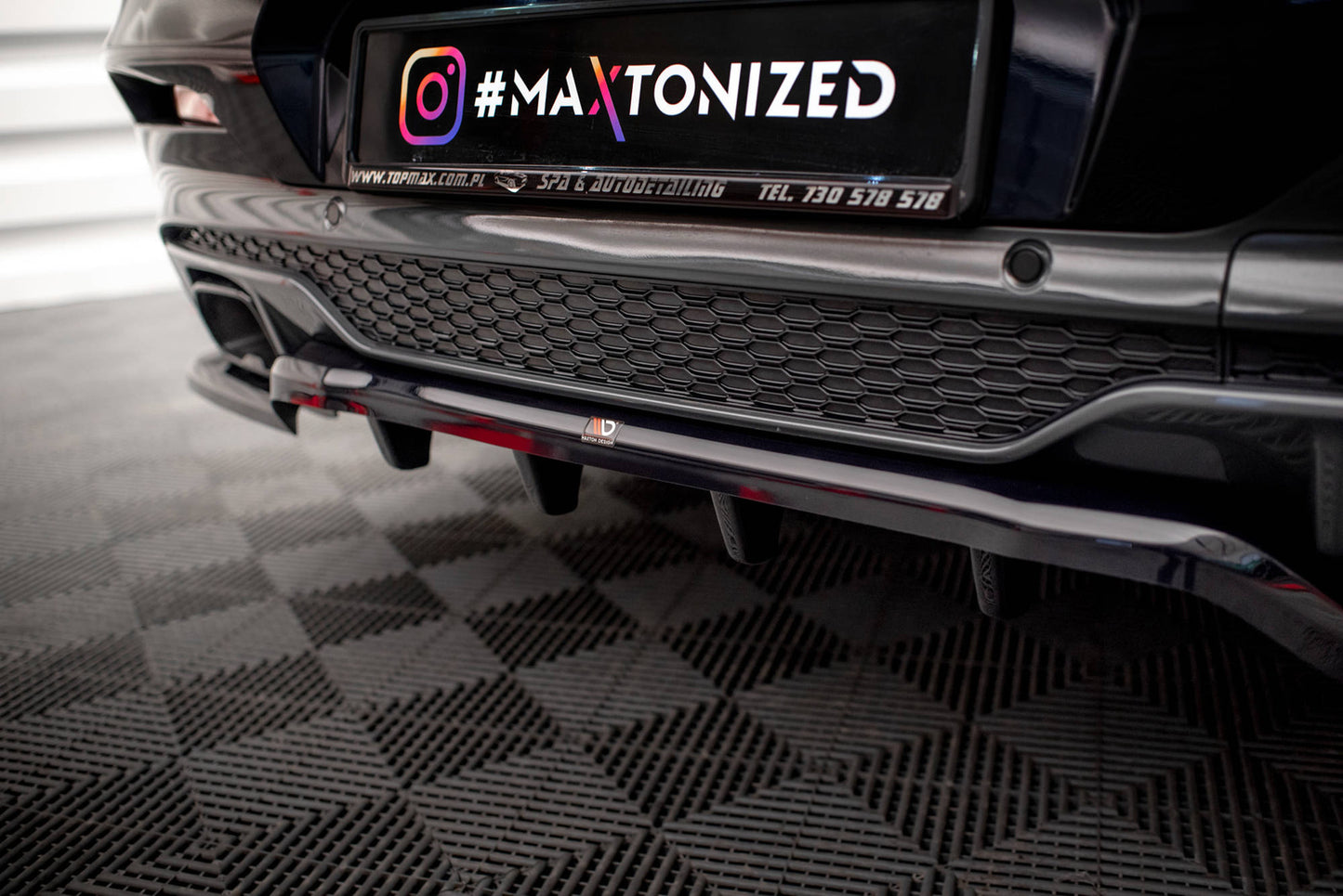 Splitter Tylny BMW X4 M40i G02 V.2 Maxton Design