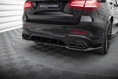 Splitter Tylny Mercedes GLC 63 SUV X253 Maxton Design