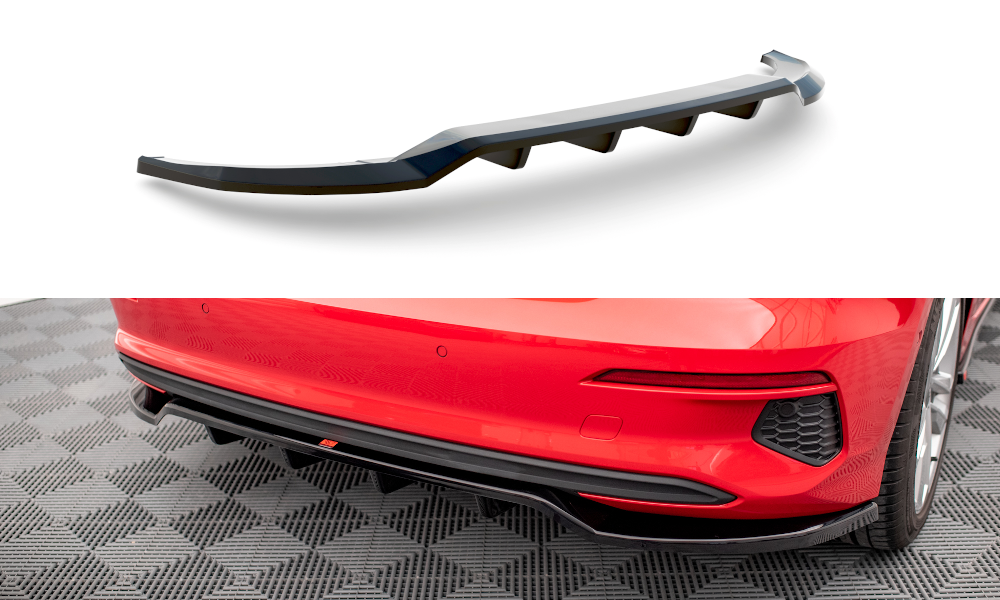 Splitter Tylny Audi A3 Sportback 8Y Maxton Design
