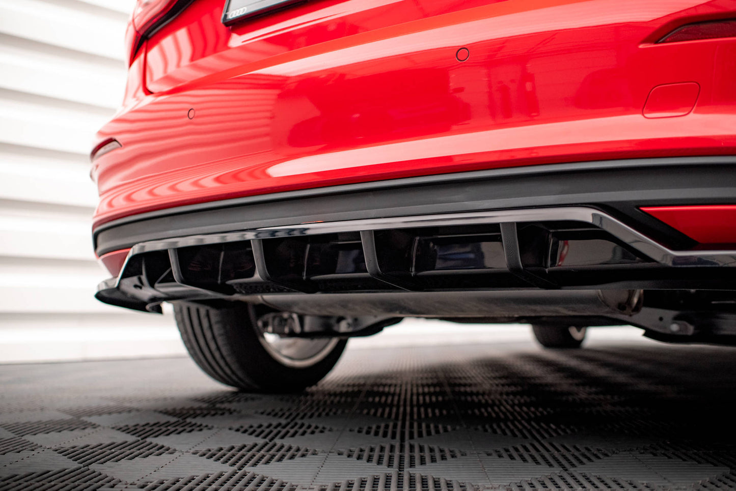 Splitter Tylny Audi A3 Sportback 8Y Maxton Design