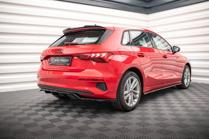 Splitter Tylny Audi A3 Sportback 8Y Maxton Design