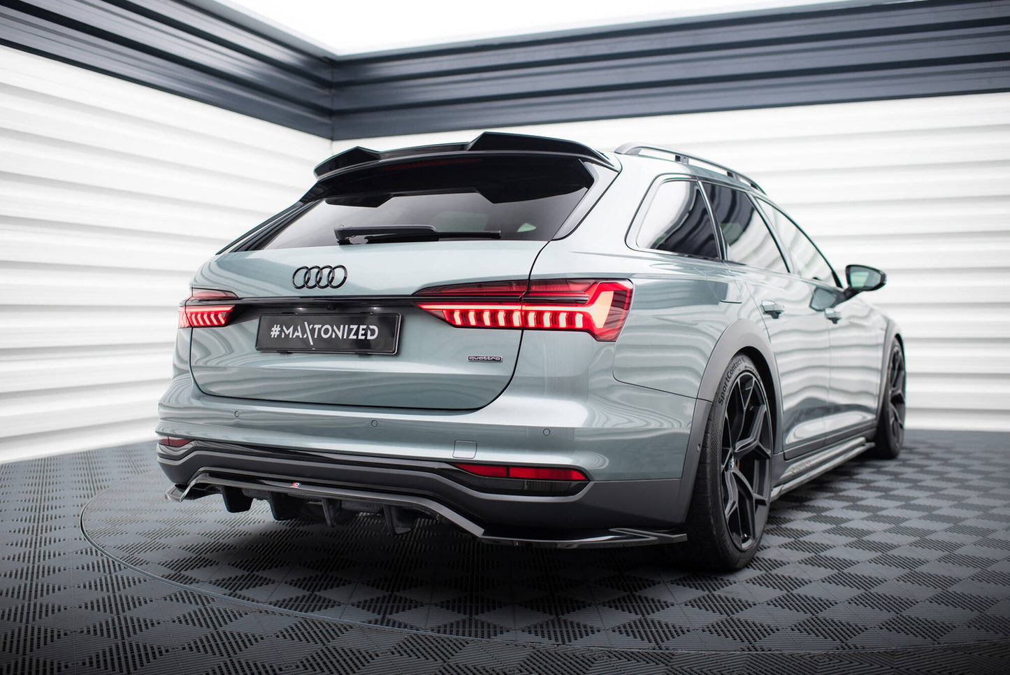 Splitter Tylny Audi A6 Allroad C8 Maxton Design
