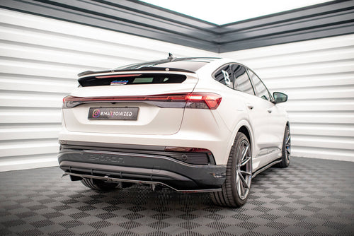 Rear Splitter Audi Q4 e-tron Sportback S-line Maxton