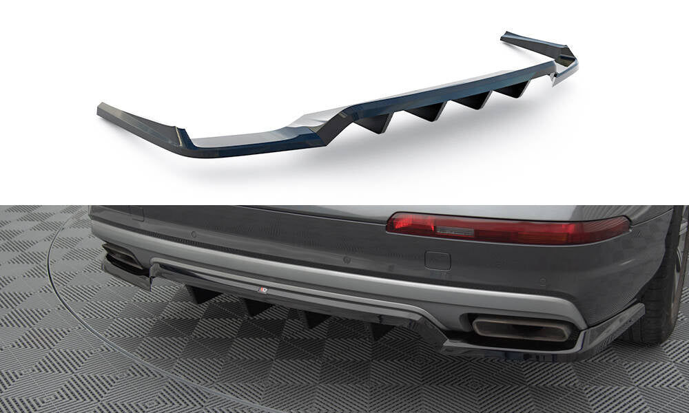 Splitter Tylny Audi Q7 Mk2 Maxton Design z Dyfuzorem
