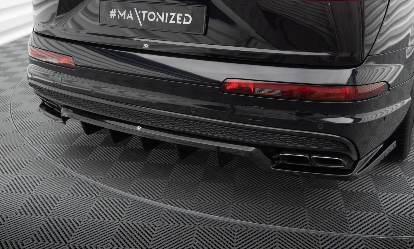 Splitter Tylny z Dyfuzorem Audi SQ7 Q7 S-Line Mk2 Maxton
