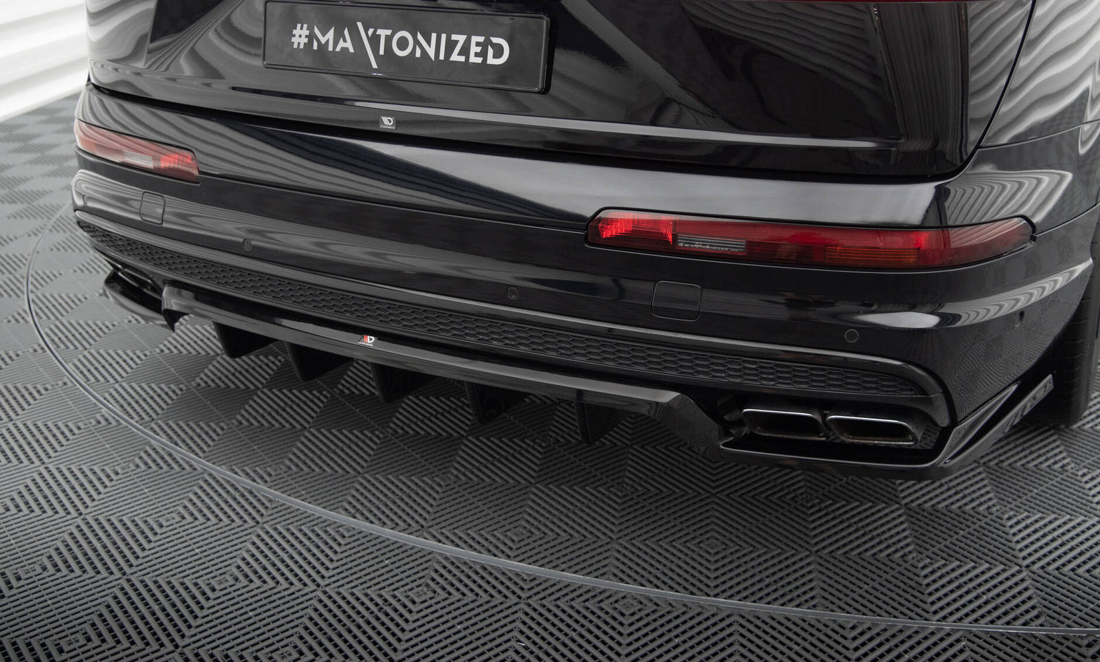 Splitter Tylny z Dyfuzorem Audi SQ7 Q7 S-Line Mk2 Maxton