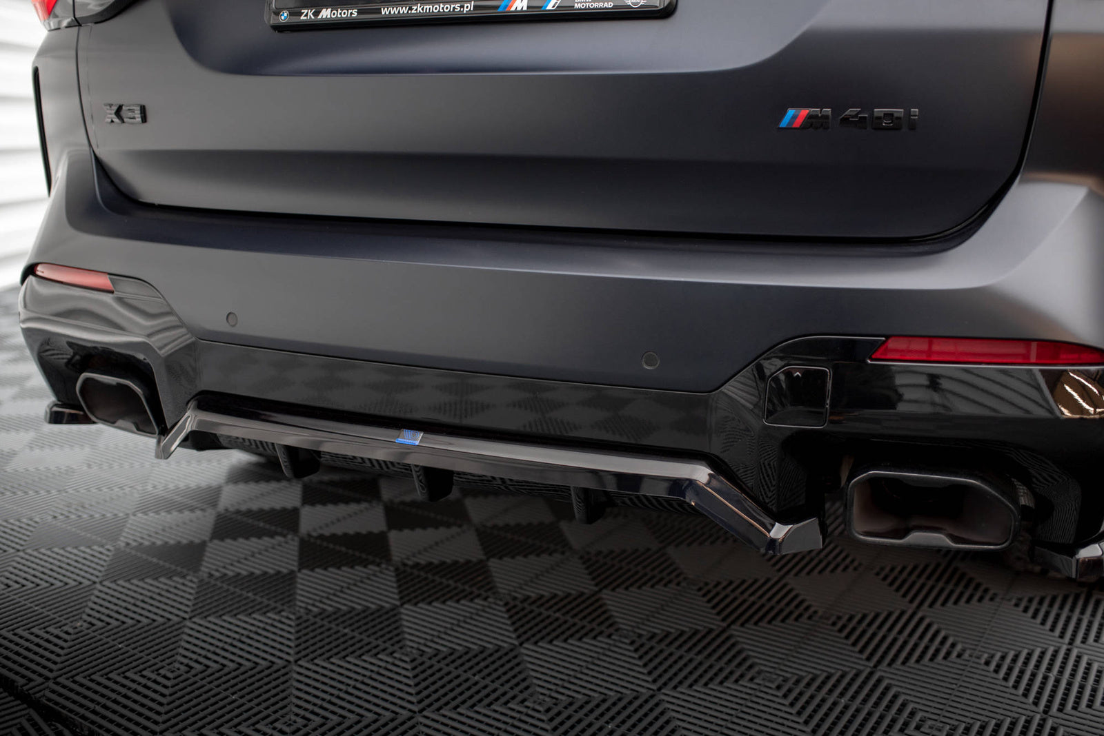 Splitter Tylny BMW X3 G01 Facelift M-Pack Maxton Design