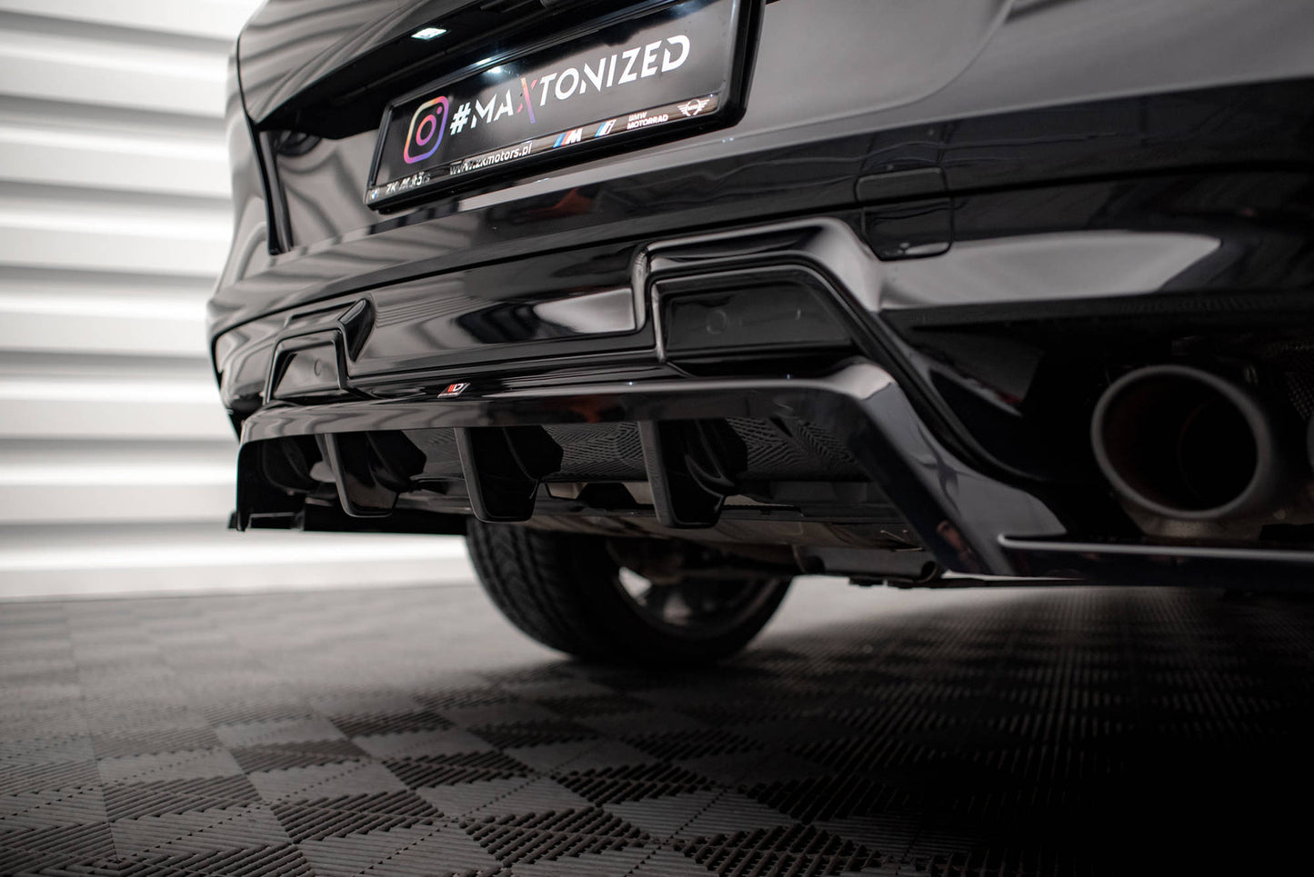 Splitter Tylny BMW X6 M F96 Facelift Maxton Design