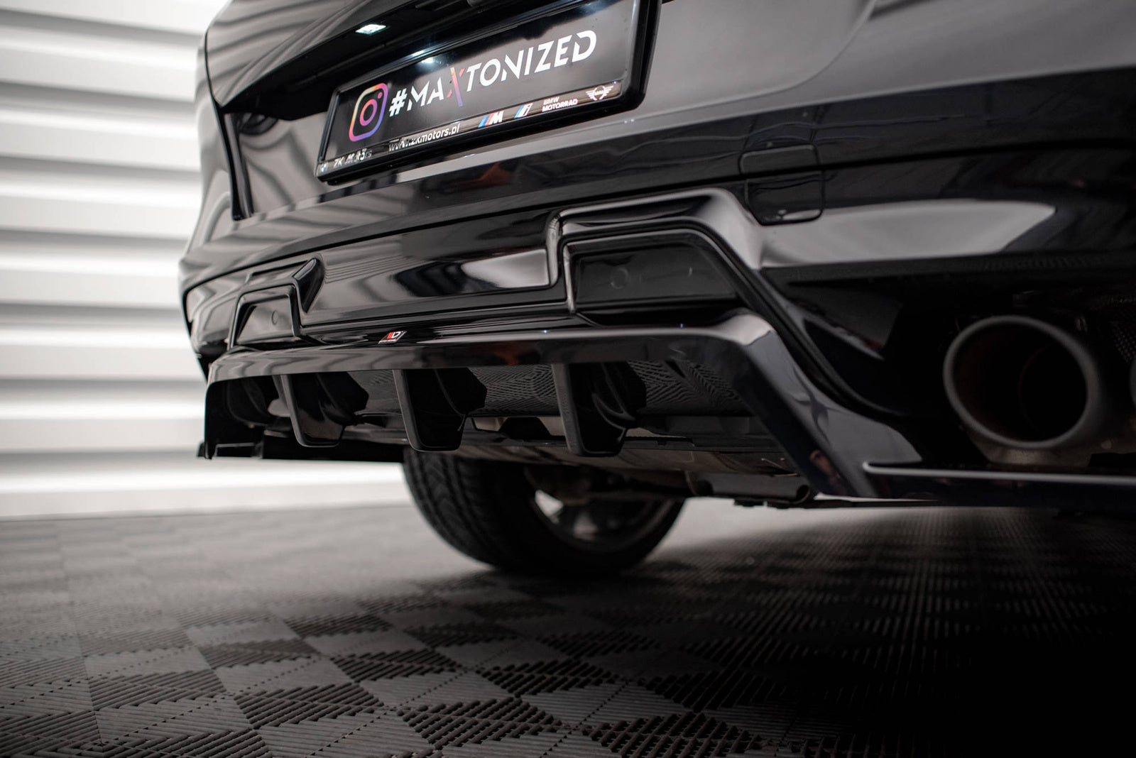 Splitter Tylny BMW X6 M F96 Facelift Maxton Design