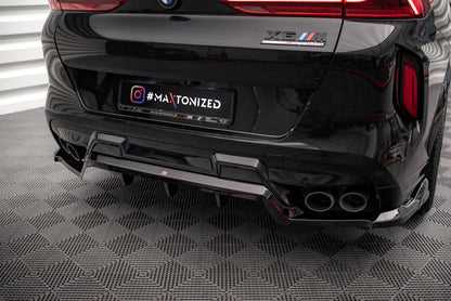 Splitter Tylny BMW X6 M F96 Facelift Maxton Design