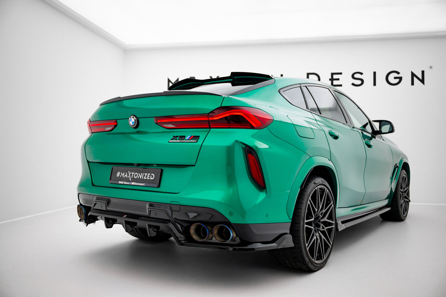Splitter Tylny BMW X6 M F96 Facelift Maxton Design