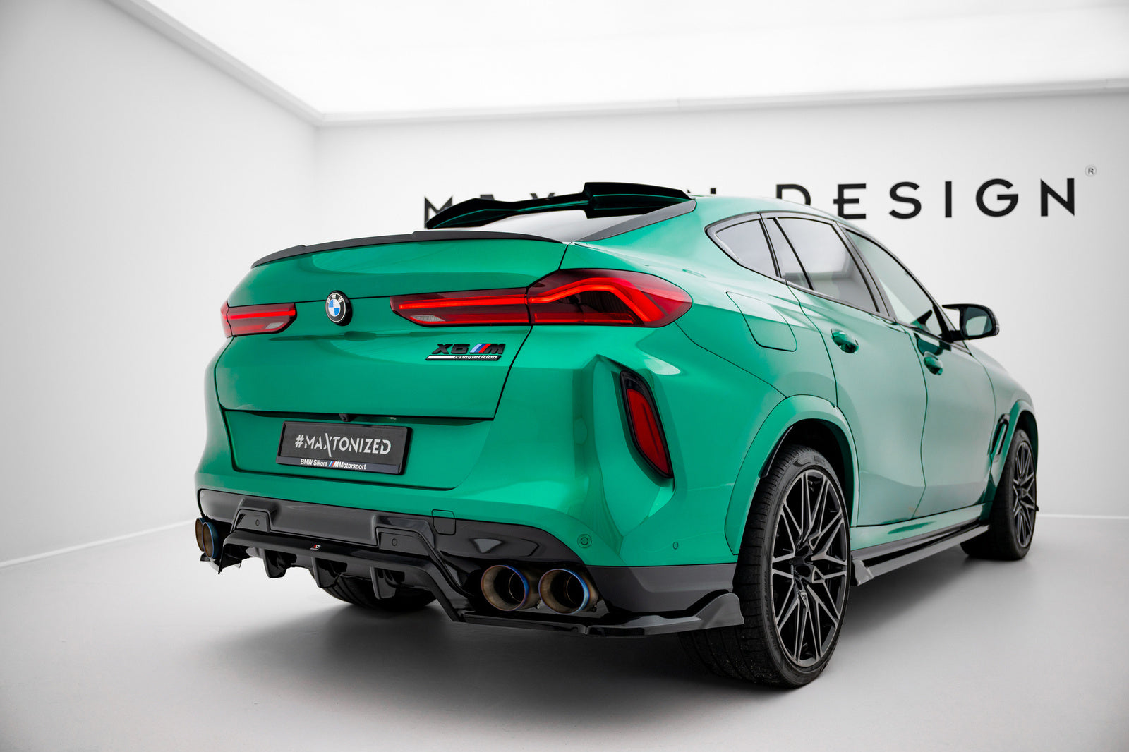 Splitter Tylny BMW X6 M F96 Facelift Maxton Design