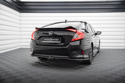 Splitter Tylny z Dyfuzorem Honda Civic Mk10 Maxton
