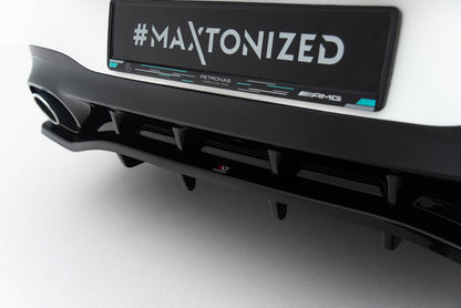 Splitter Tylny Mercedes CLA 35/45 AMG C118 Facelift Maxton