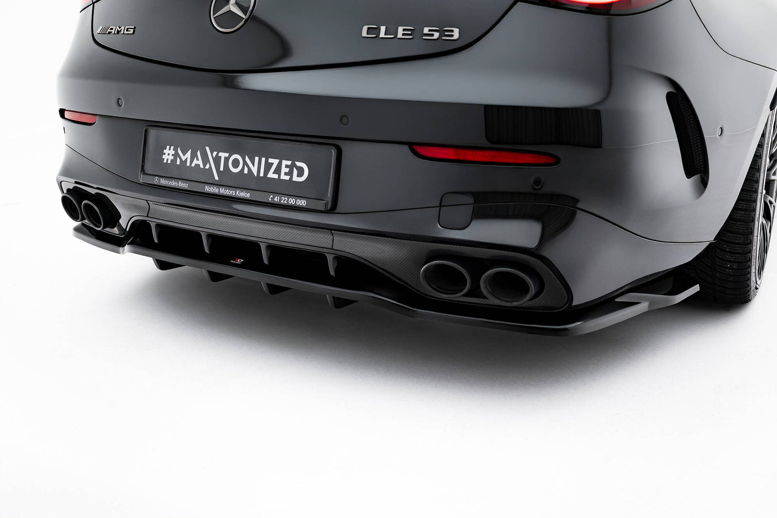 Splitter Tylny Mercedes CLE 53 AMG C236 Maxton Design