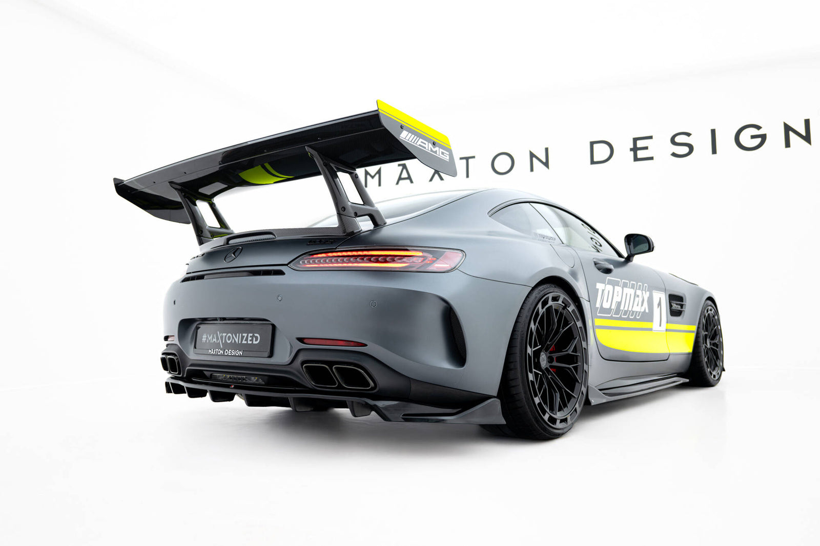 Splitter Tylny Mercedes-AMG GT C C190 Facelift Maxton