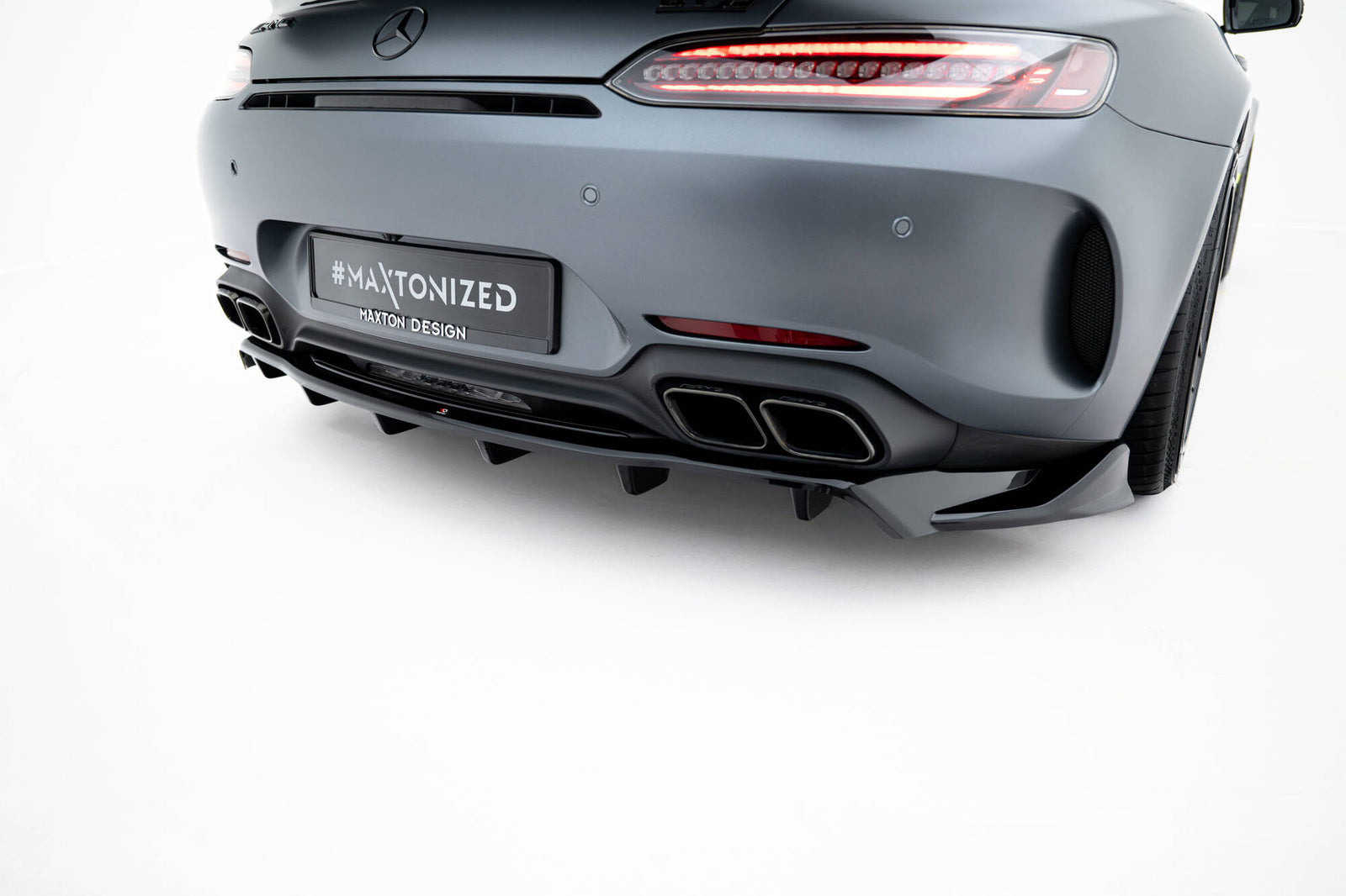 Splitter Tylny Mercedes-AMG GT C C190 Facelift Maxton