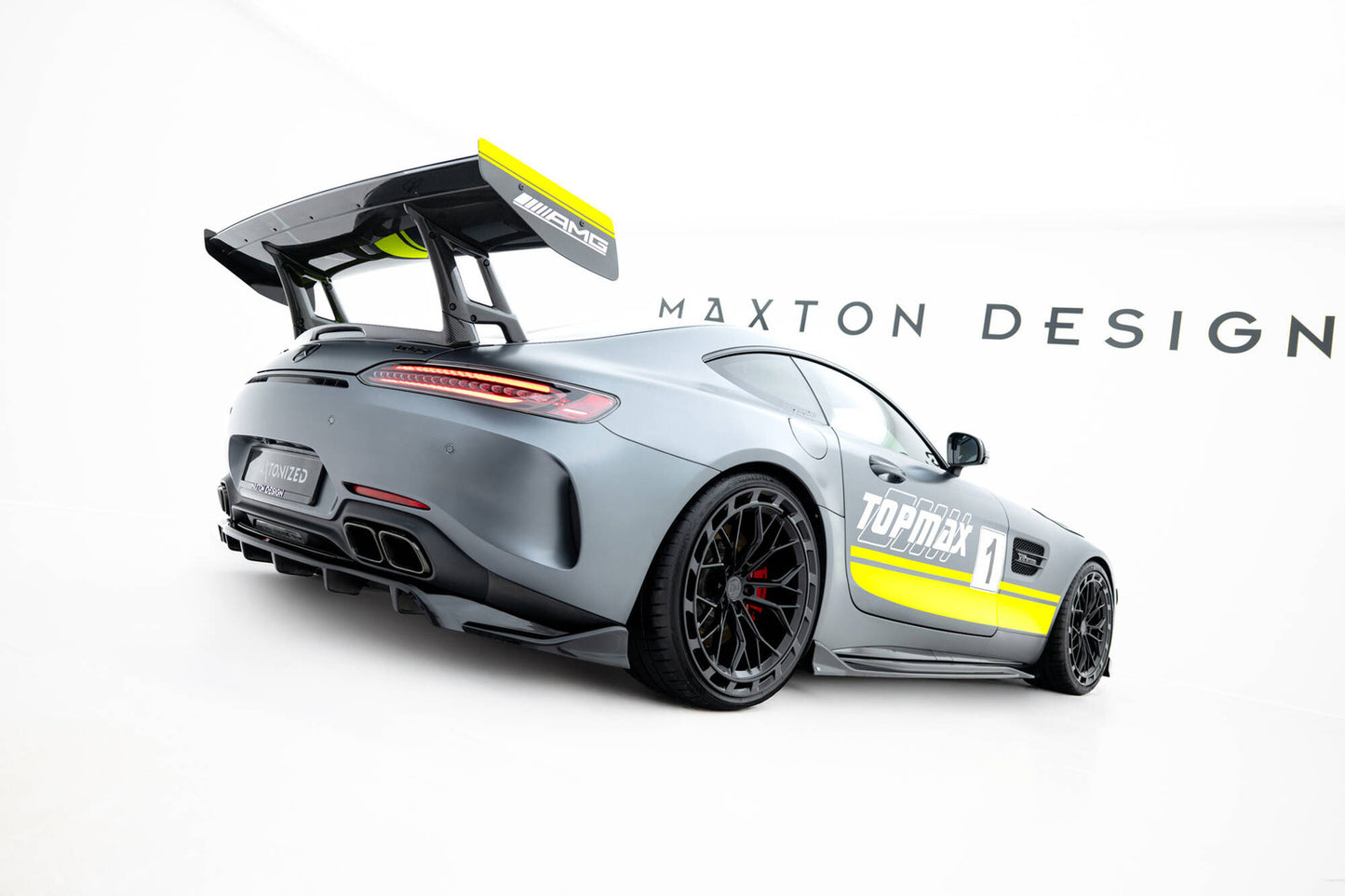 Splitter Tylny Mercedes-AMG GT C C190 Facelift Maxton