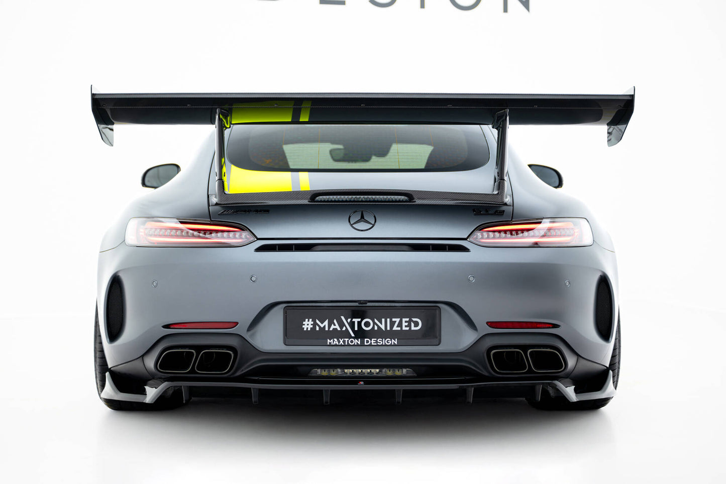 Splitter Tylny Mercedes-AMG GT C C190 Facelift Maxton