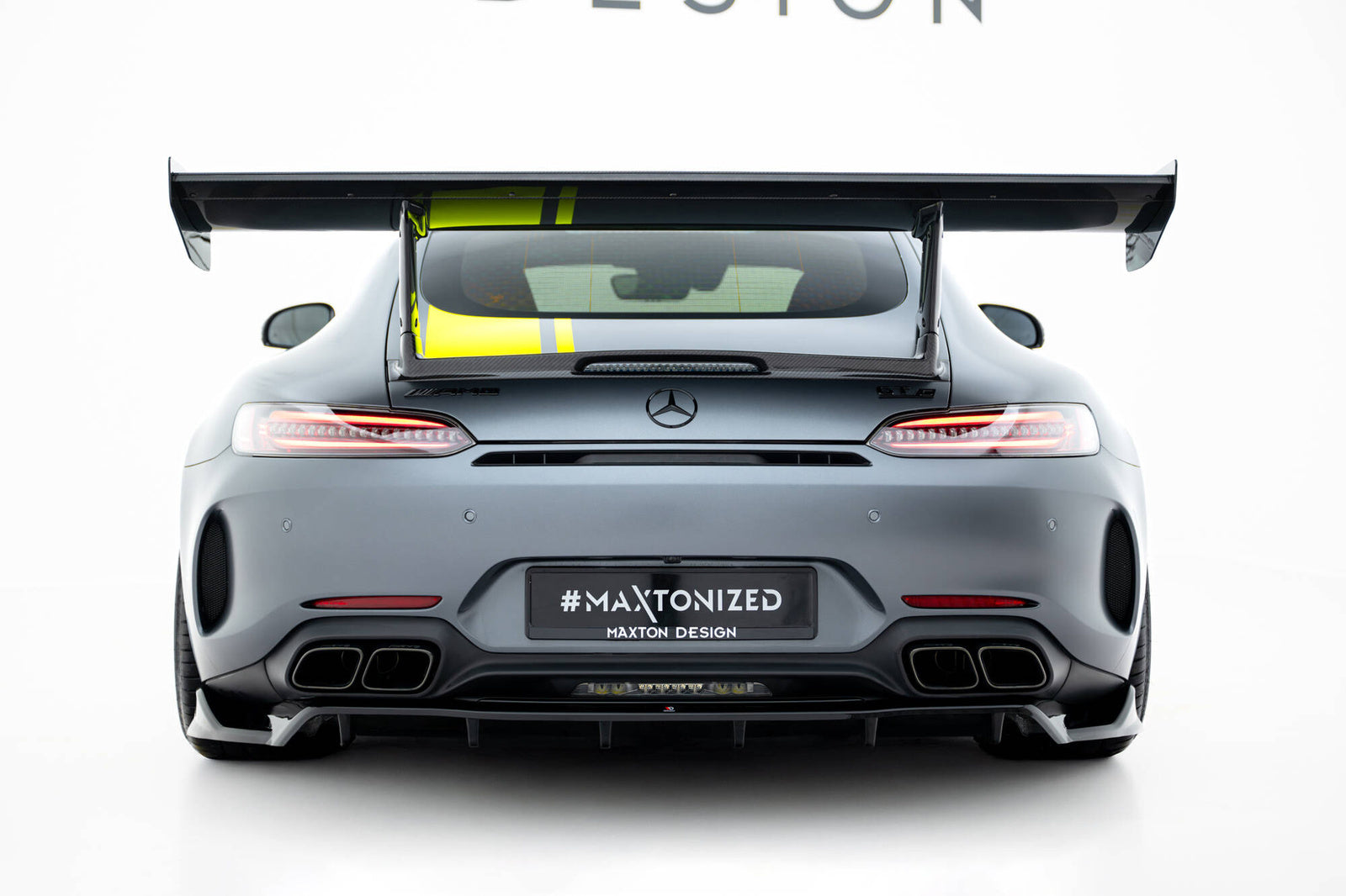Splitter Tylny Mercedes-AMG GT C C190 Facelift Maxton