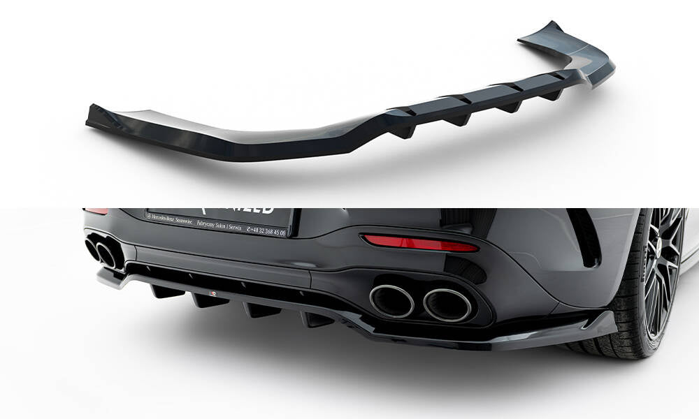 Splitter Tylny z Dyfuzorem Mercedes-AMG SL 63 R232 Maxton