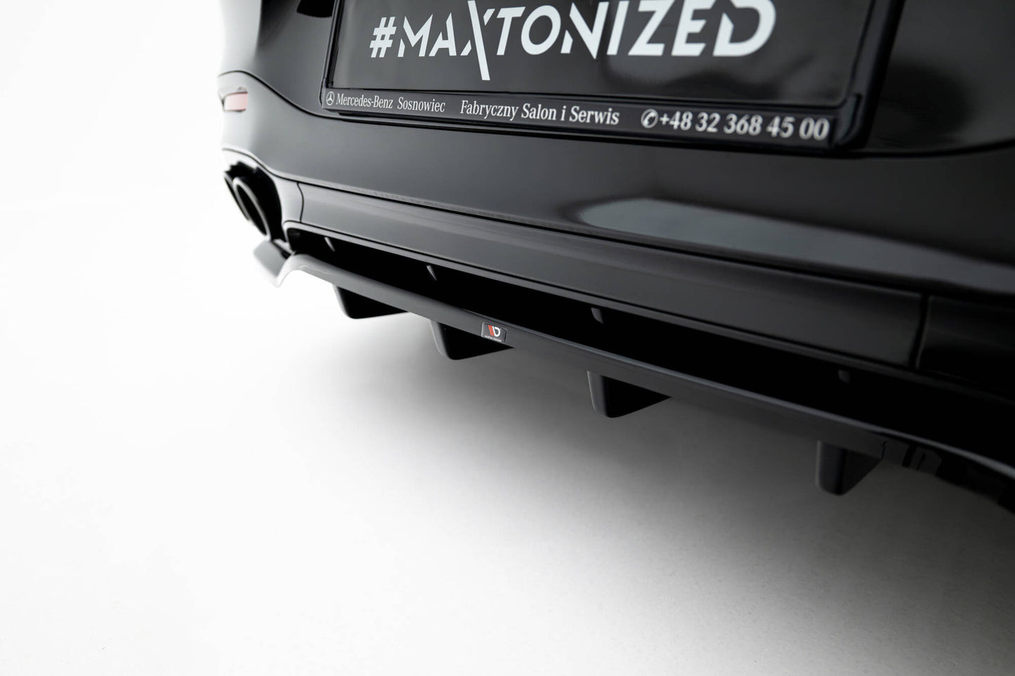 Splitter Tylny z Dyfuzorem Mercedes-AMG SL 63 R232 Maxton
