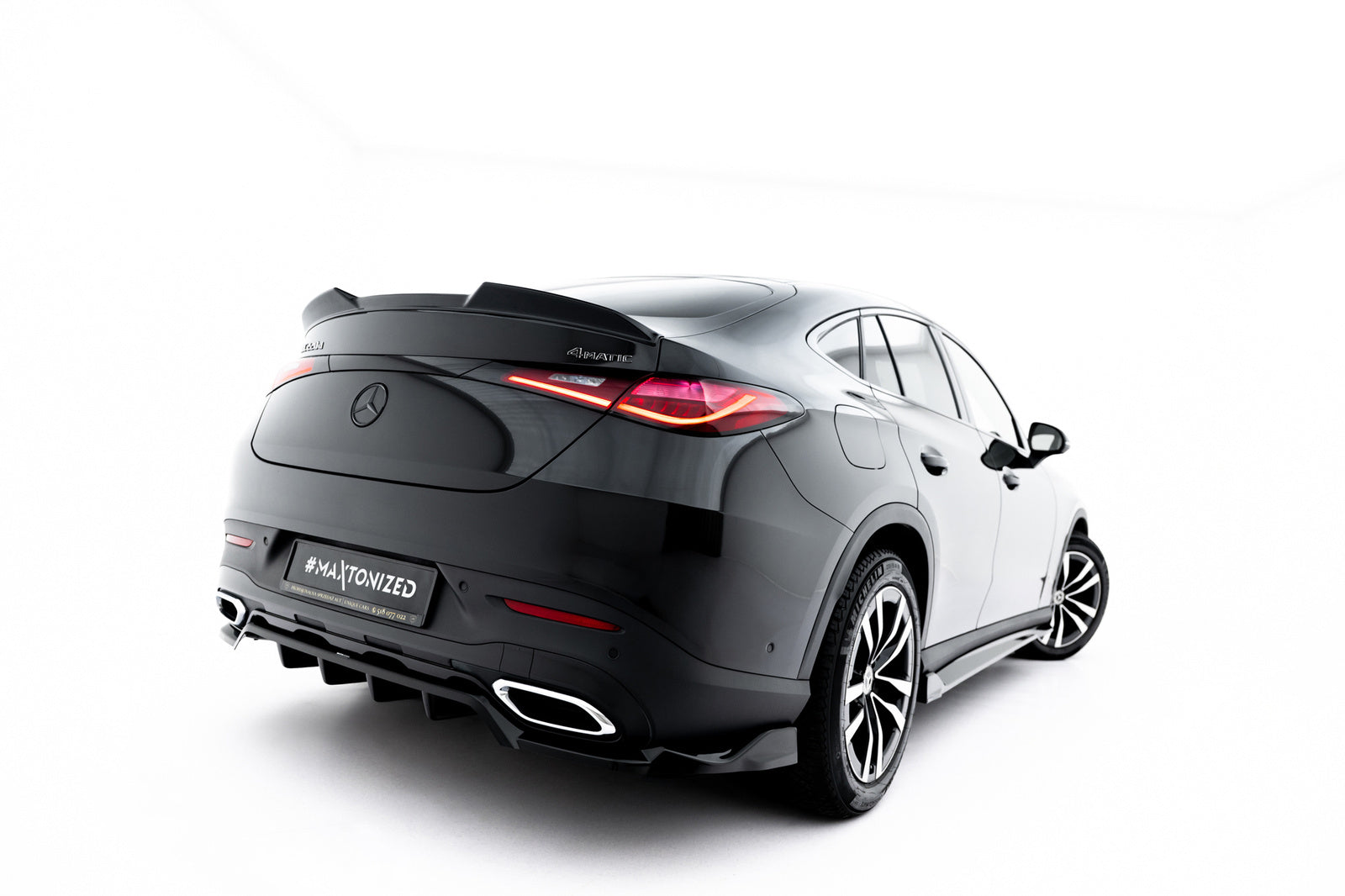 Splitter Tylny Mercedes GLC Coupe C254 Maxton Design