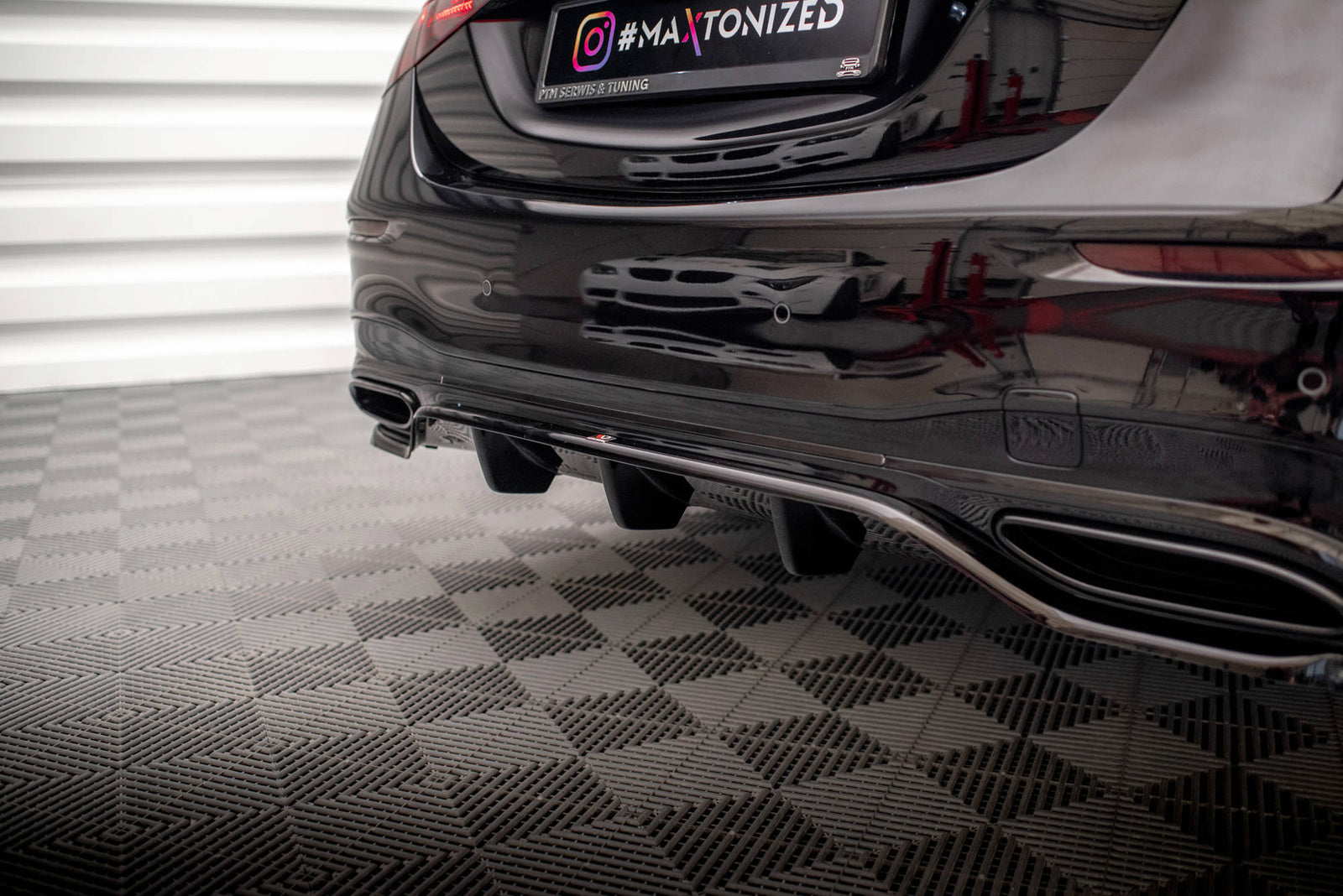 Splitter Tylny Mercedes-Benz S W223 AMG-Line Maxton