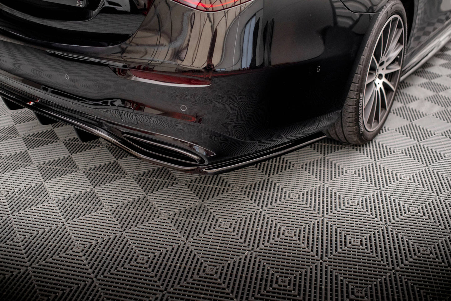 Splitter Tylny Mercedes-Benz S W223 AMG-Line Maxton