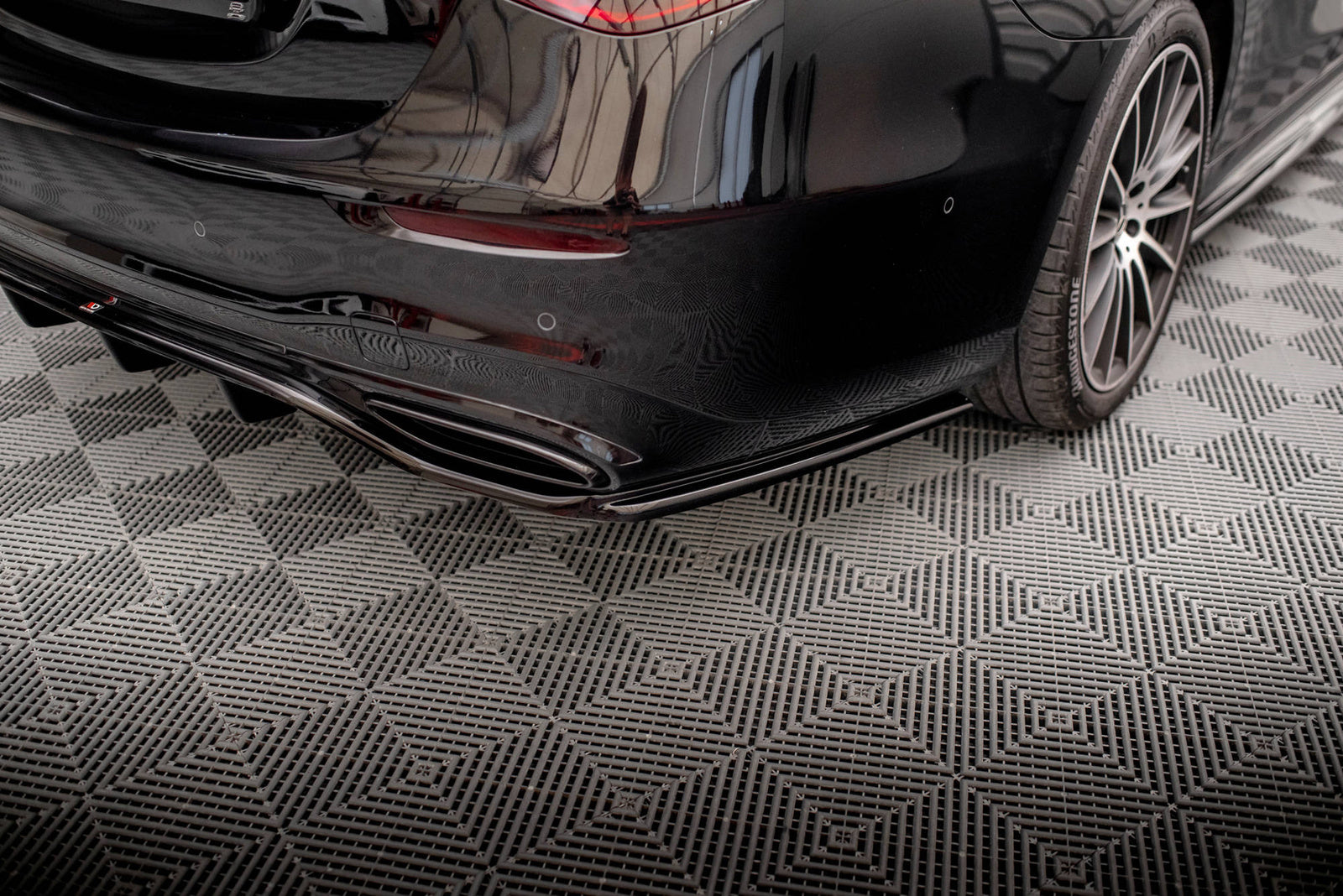 Splitter Tylny Mercedes-Benz S W223 AMG-Line Maxton