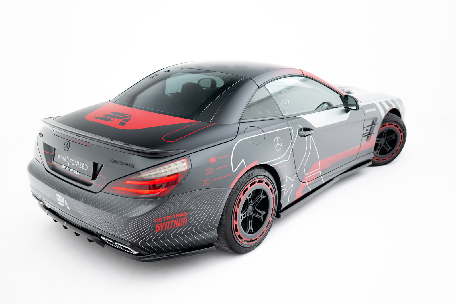 Splitter Tylny Mercedes SL 63 AMG R231 Maxton Design