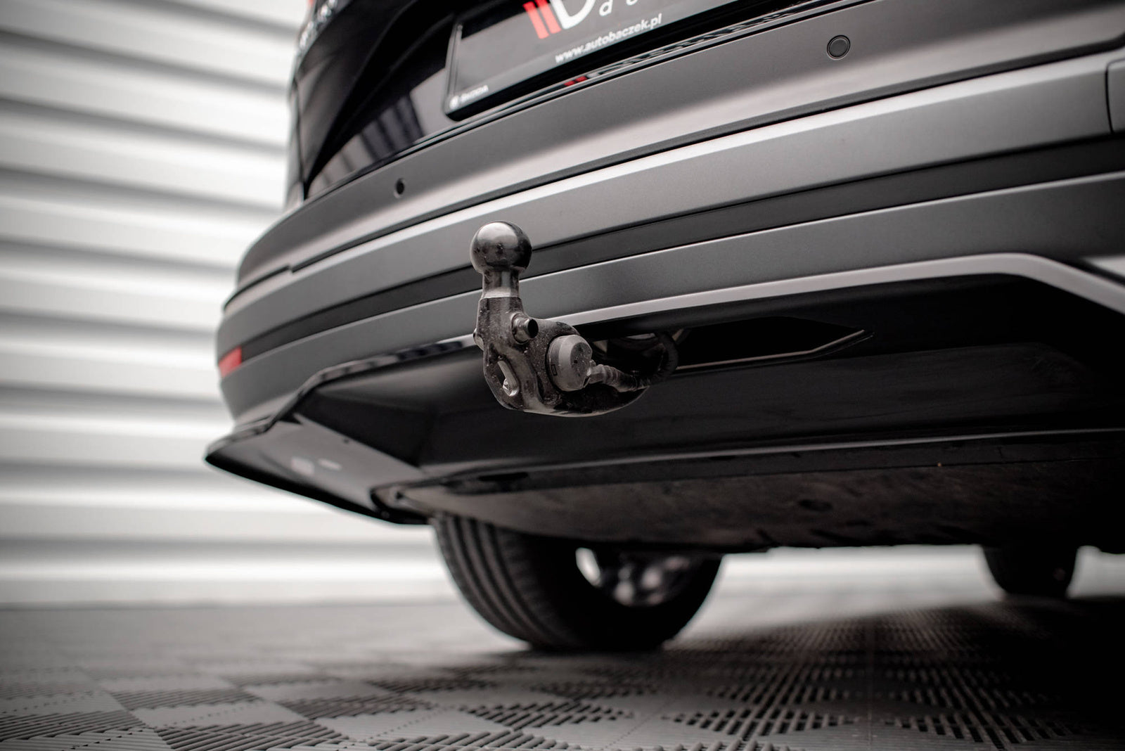 Splitter Tylny z Dyfuzorem Skoda Enyaq iV Maxton Design
