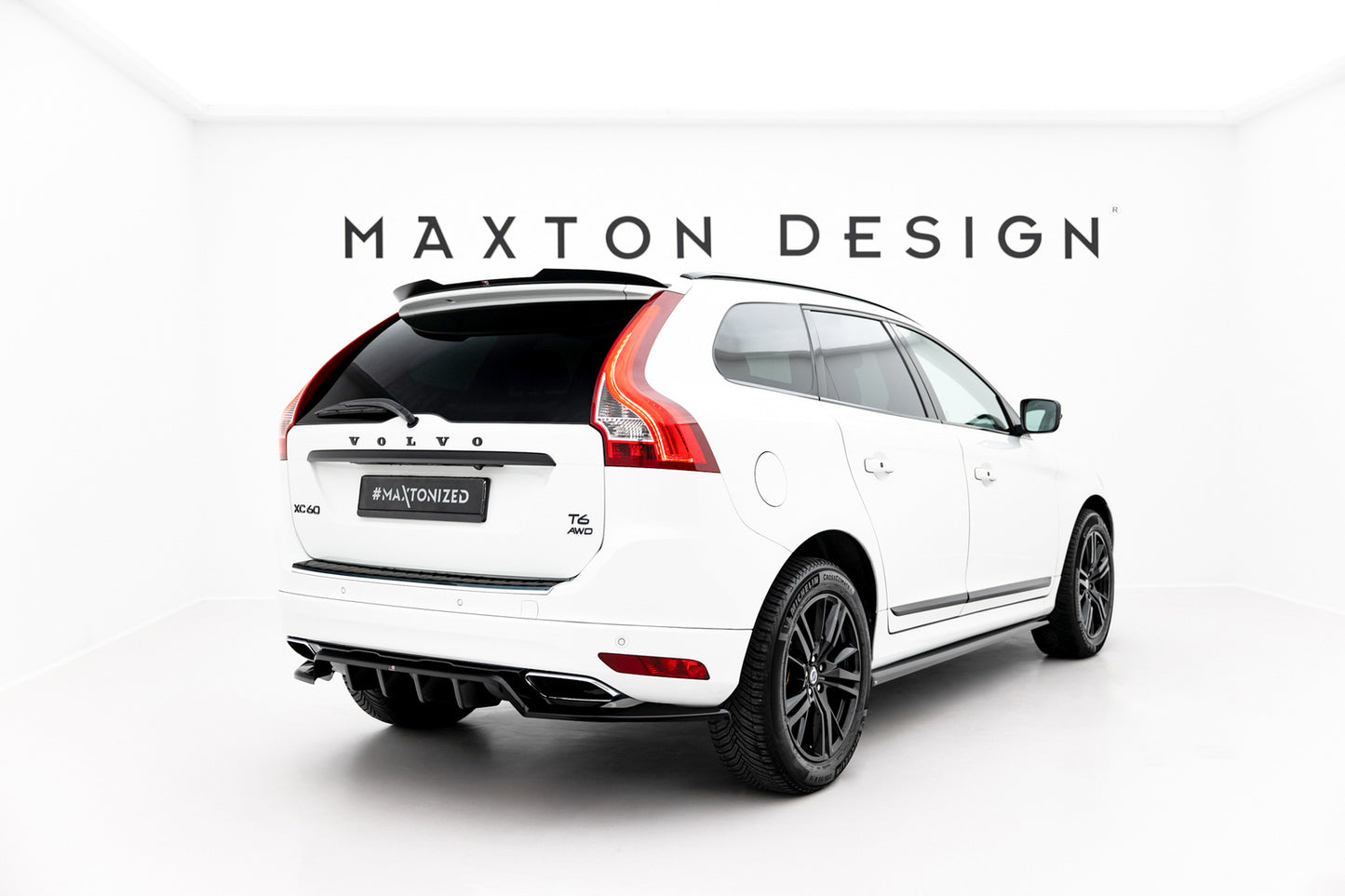 Splitter Tylny z Dyfuzorem Volvo XC60 Mk1 Facelift Maxton