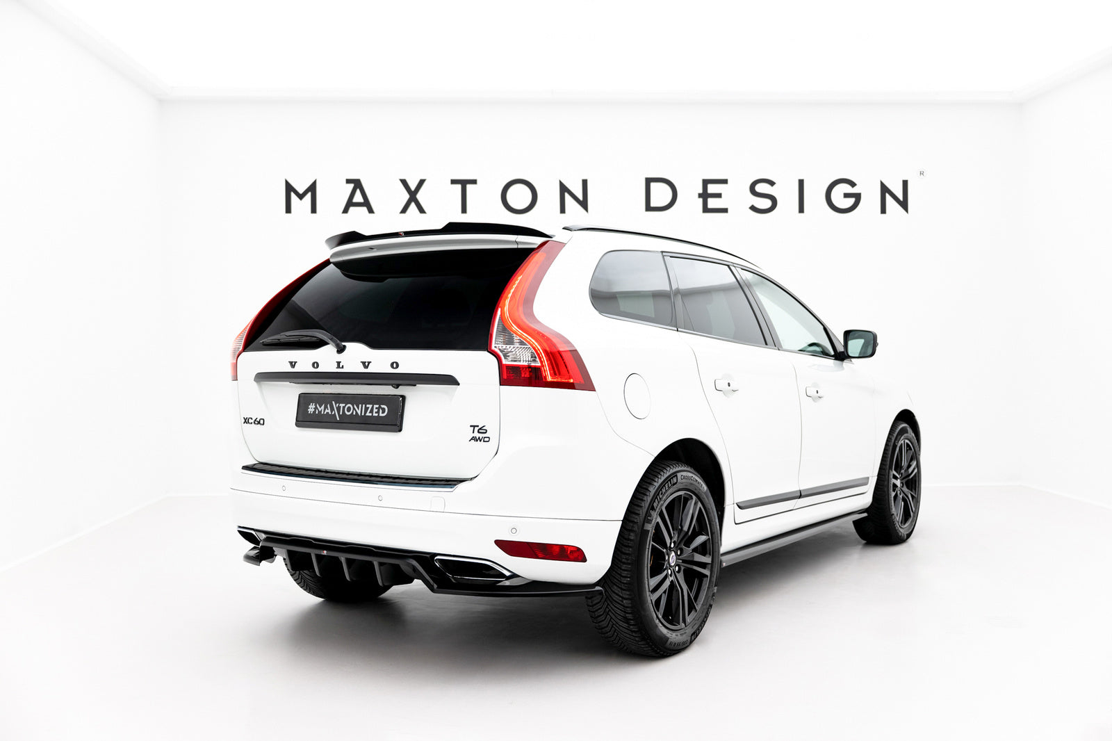 Splitter Tylny z Dyfuzorem Volvo XC60 Mk1 Facelift Maxton