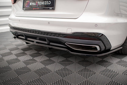 Splitter Tylny Audi A4 S-Line B9 Facelift Maxton