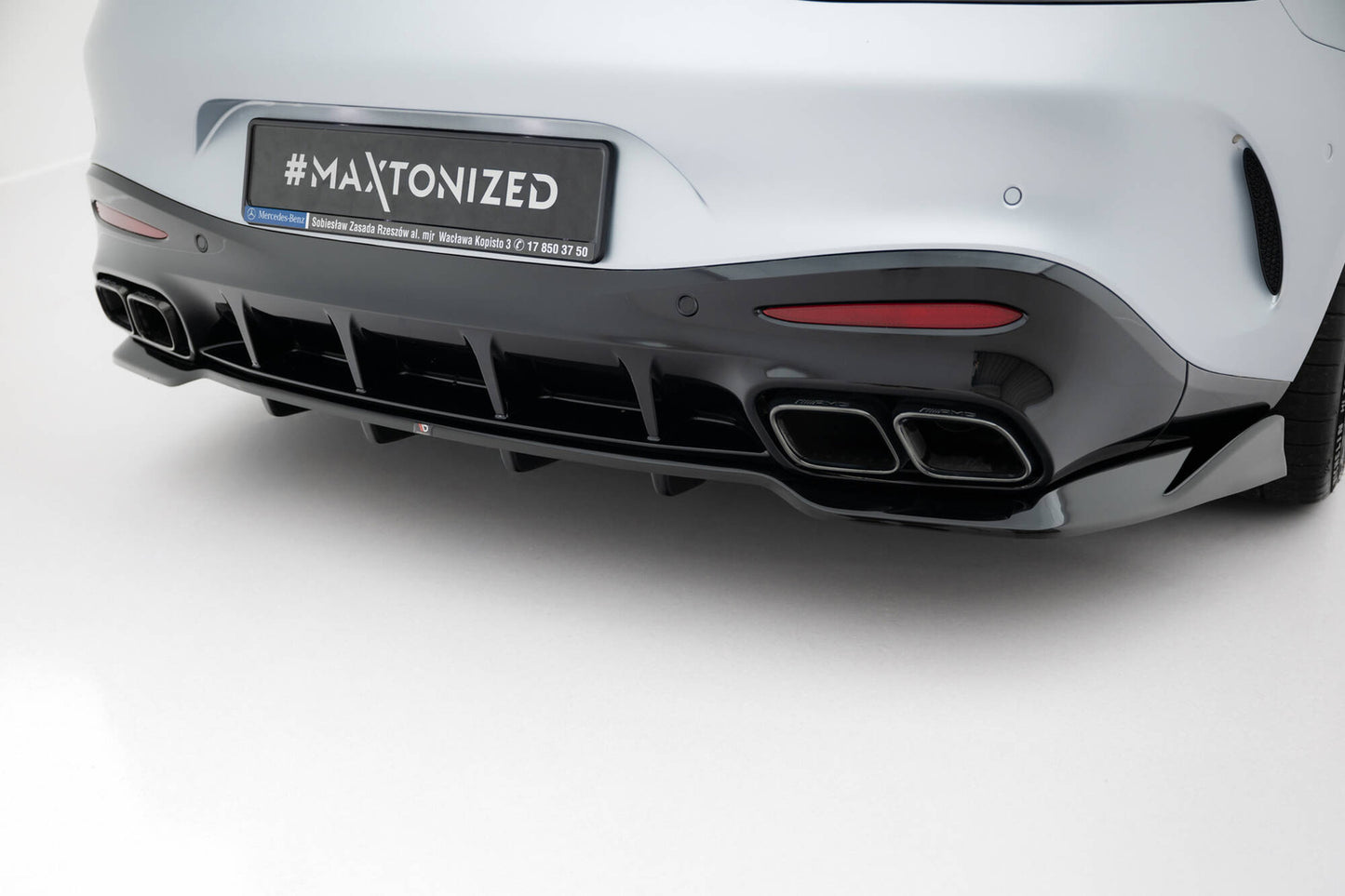 Splitter Tylny Maxton Mercedes-AMG GT 63 C192 Dyfuzor V.2