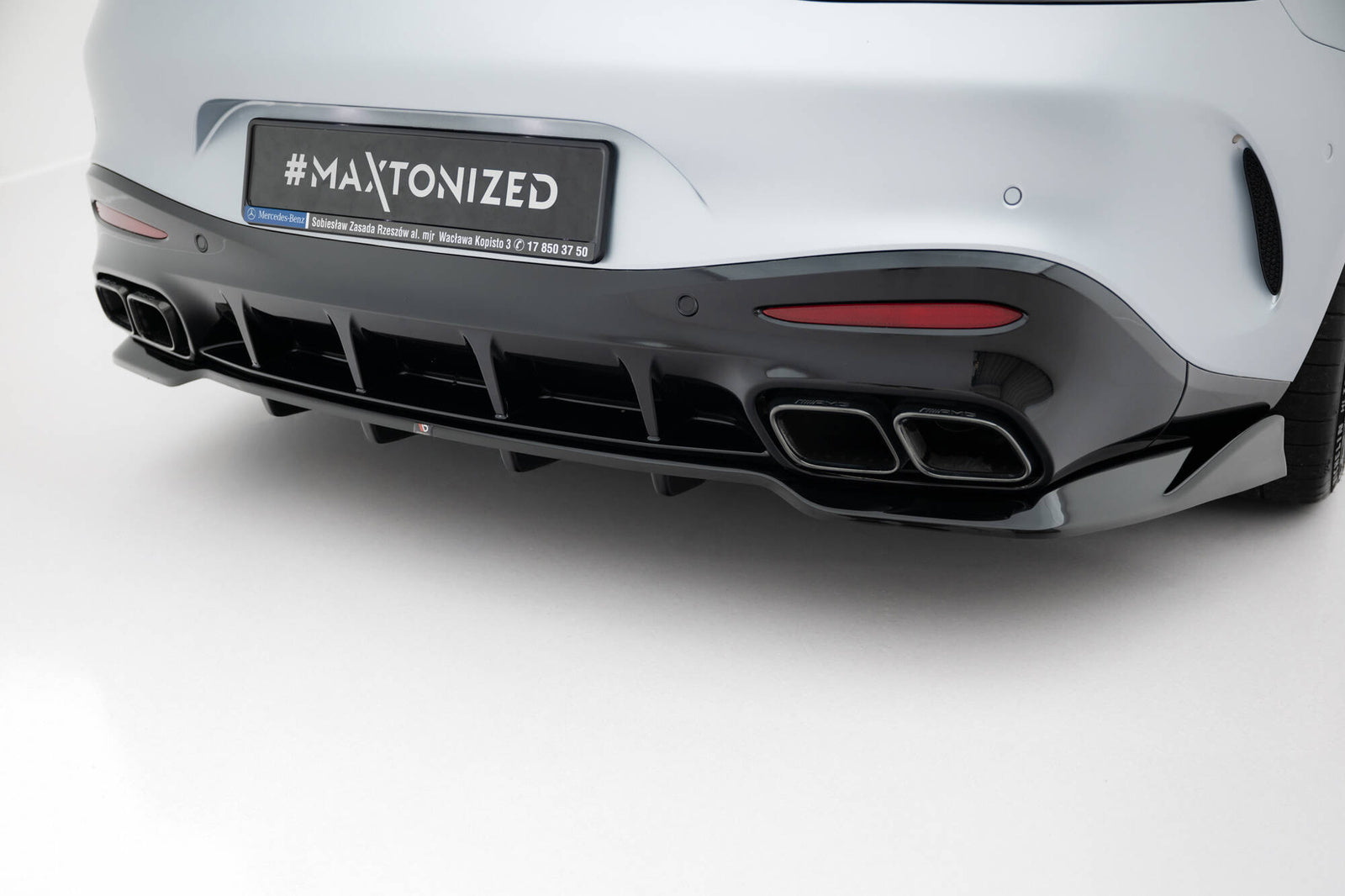 Splitter Tylny Maxton Mercedes-AMG GT 63 C192 Dyfuzor V.2
