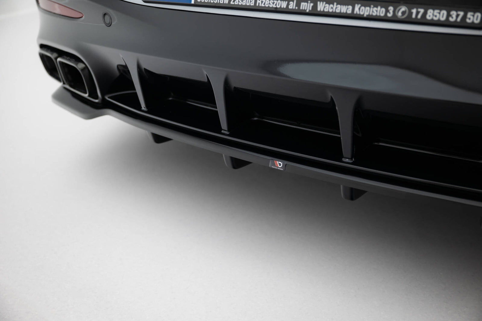 Splitter Tylny Maxton Mercedes-AMG GT 63 C192 Dyfuzor V.2