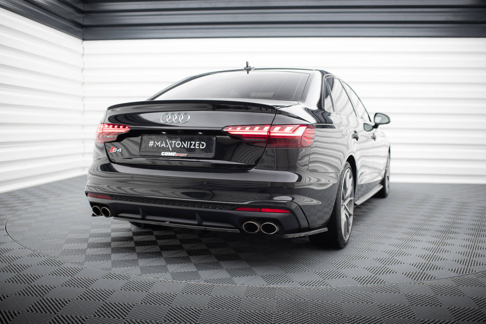 Splittery Tylne Boczne Audi S4 B9 Facelift Maxton Design