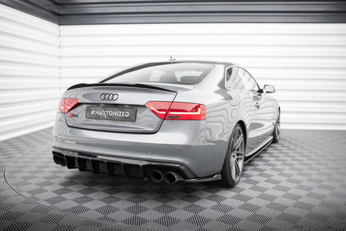 Audi A5 S-Line 8T Facelift Maxton Design Rear Splitters