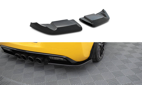 Chevrolet Corvette C6 Widebody Maxton Rear Splitters