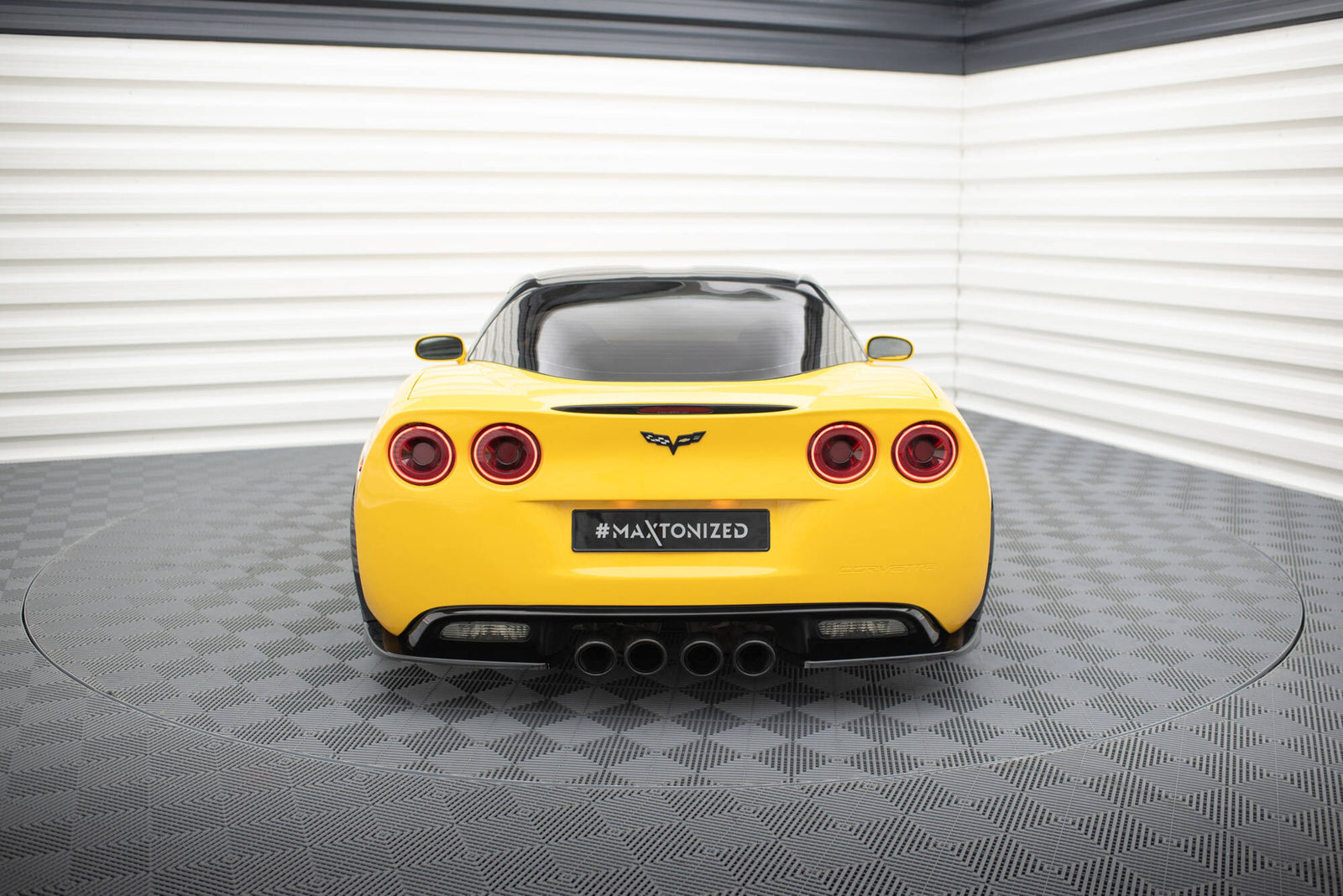 Splittery Tylne Chevrolet Corvette C6 Widebody Maxton