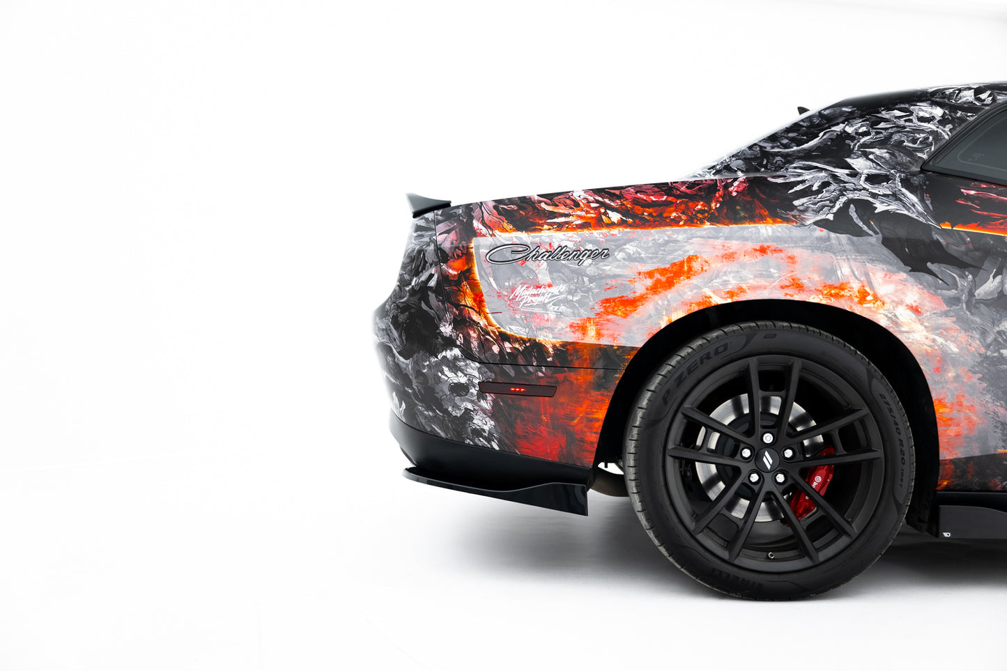 Splittery Tylne Boczne Dodge Challenger RT/GT Maxton