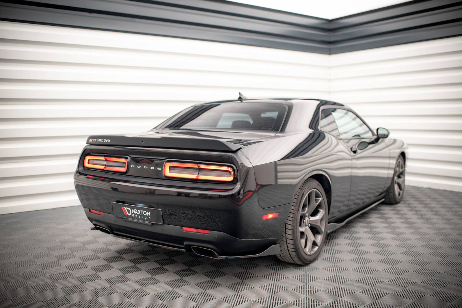 Splittery Tylne Boczne Dodge Challenger RT/GT Maxton