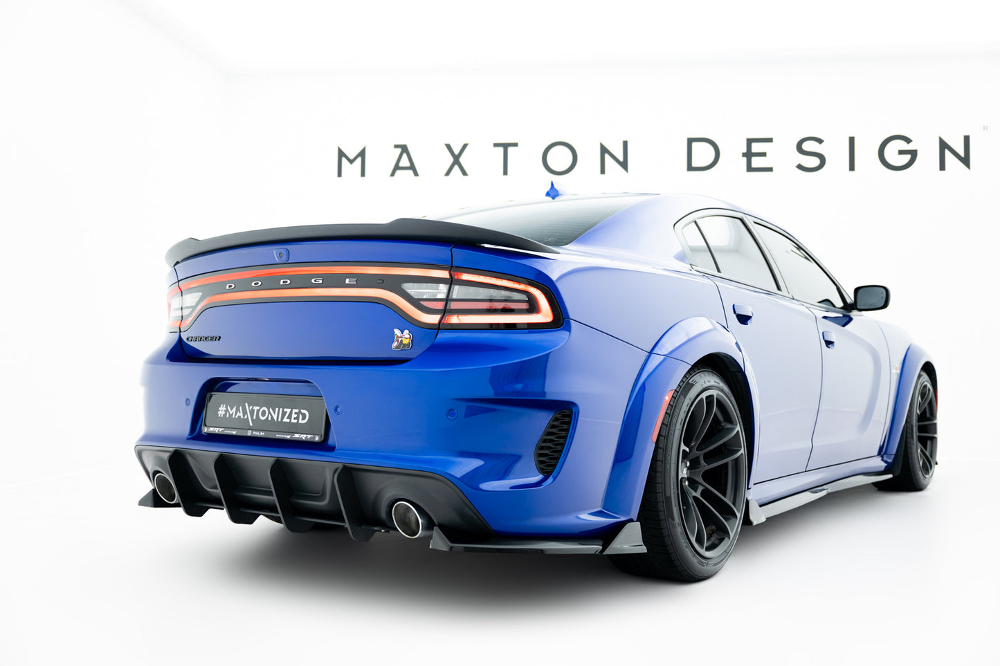 Splittery Tylne Dodge Charger RT Scat Pack Widebody Maxton