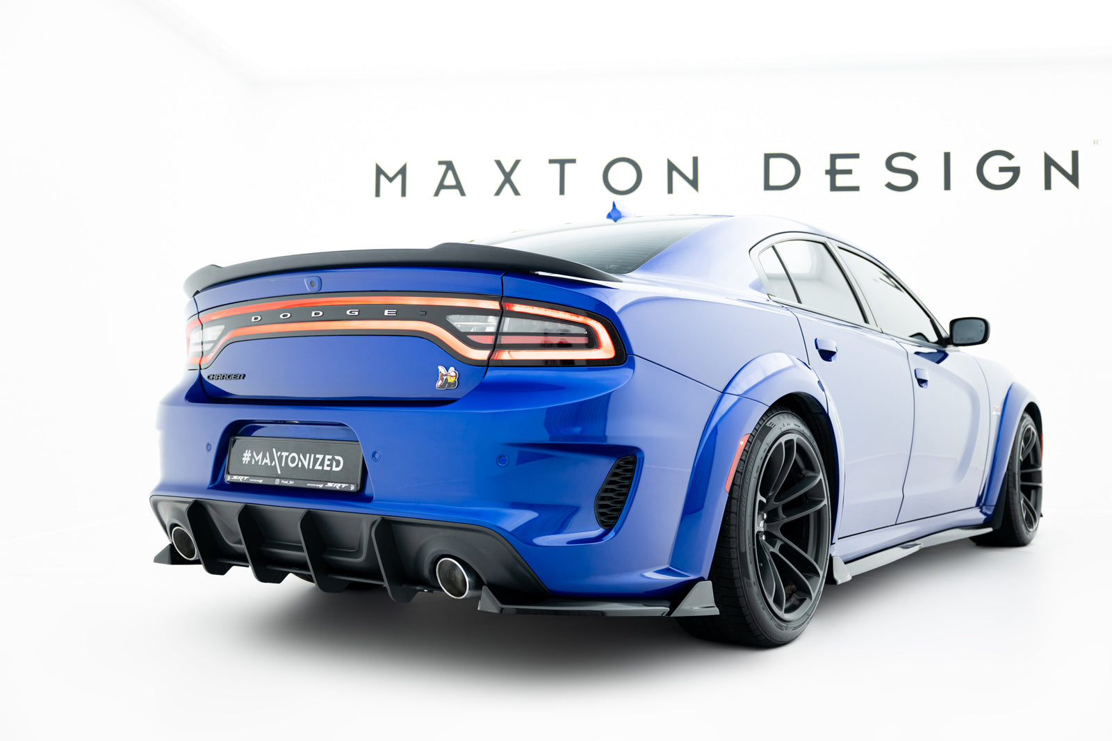 Splittery Tylne Dodge Charger RT Scat Pack Widebody Maxton