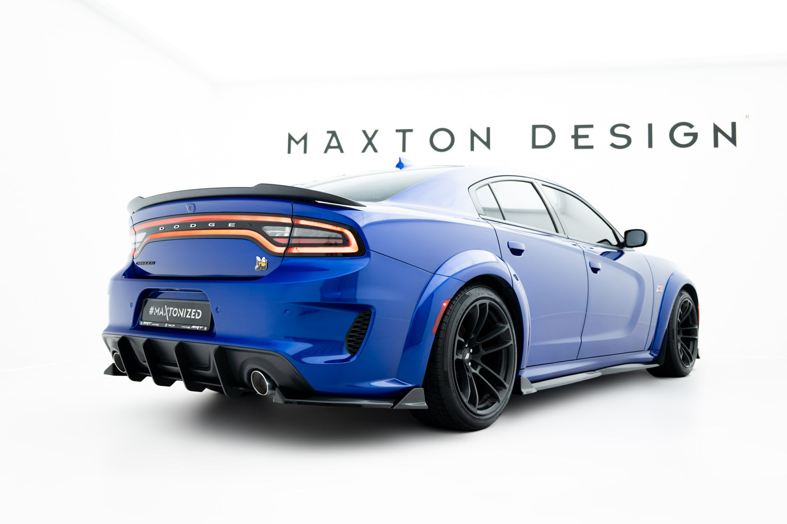 Splittery Tylne Dodge Charger RT Scat Pack Widebody Maxton